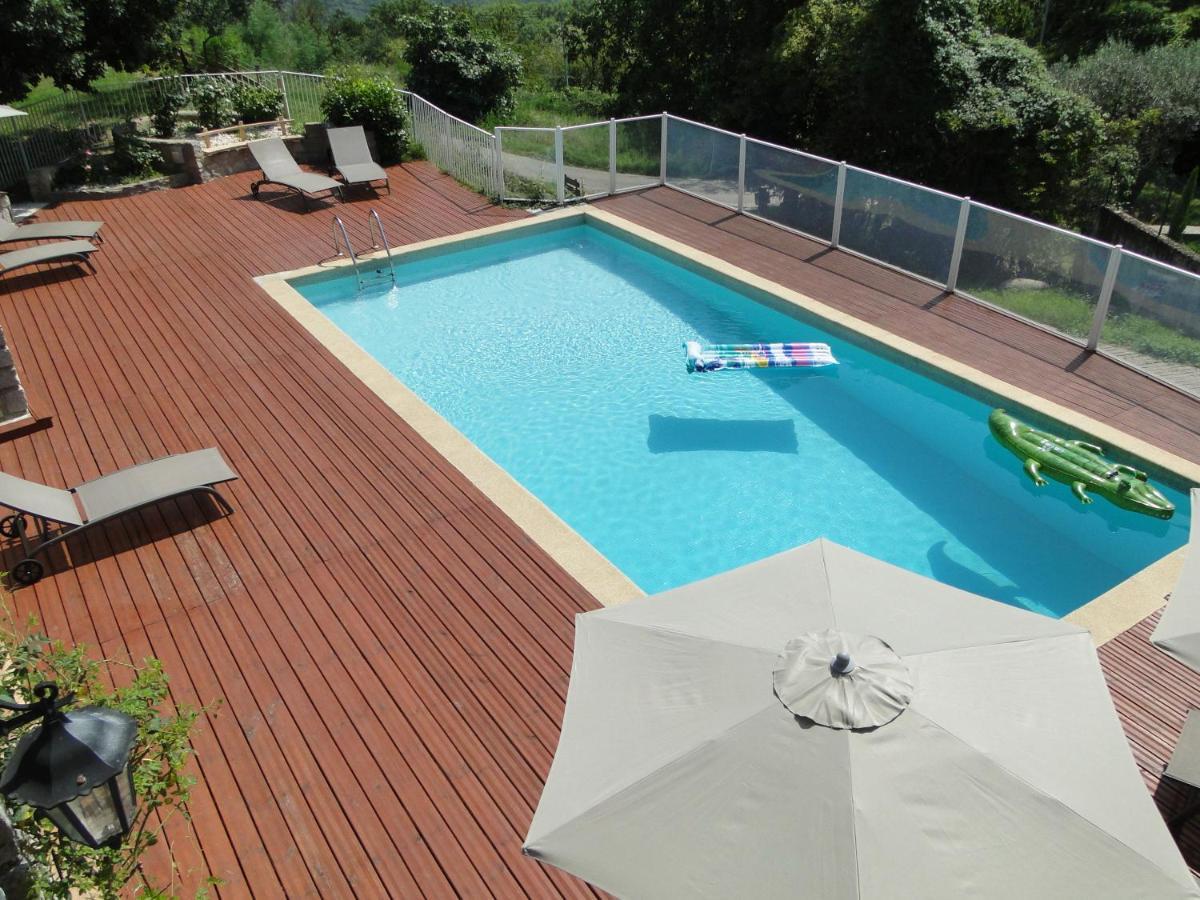 Mas De Sarjac Apartment Saint-Andeol-de-Vals Luaran gambar