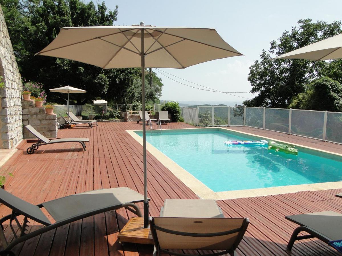 Mas De Sarjac Apartment Saint-Andeol-de-Vals Luaran gambar