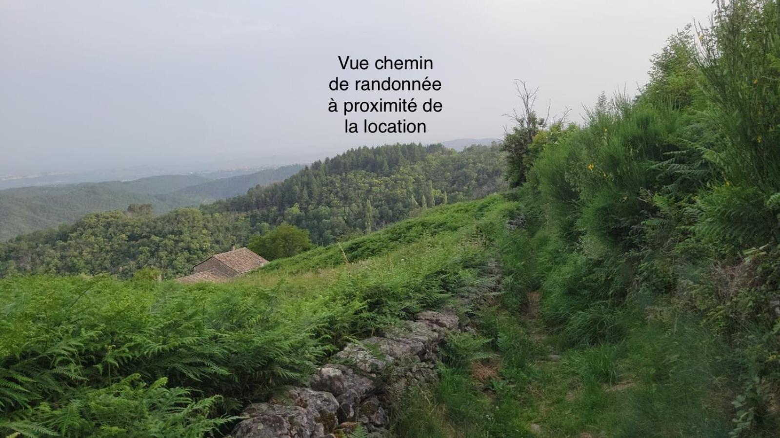 Mas De Sarjac Apartment Saint-Andeol-de-Vals Luaran gambar